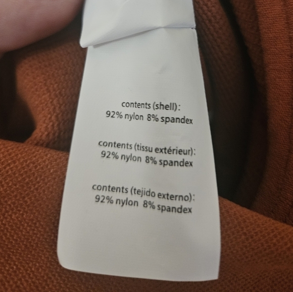 We Wore What Rib Jumpsuit Bodysuit Women's Size XS Brown Color - Picture 6 of 6